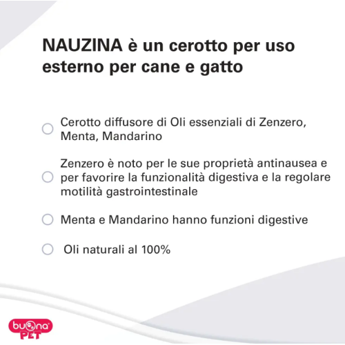 A cosa serve nauzina cerotti?