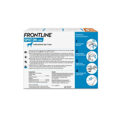 Frontline Spot On cani 2-10kg 3 pipette