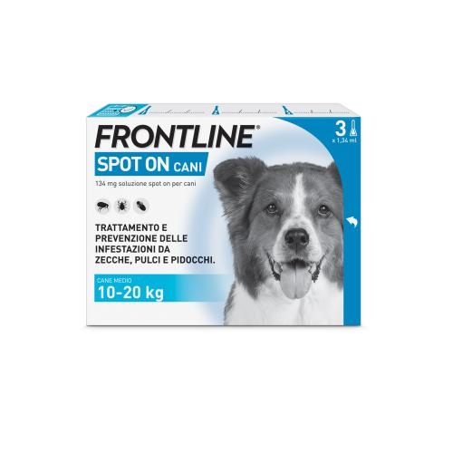Frontline Spot On cani 10-20kg 3pipette