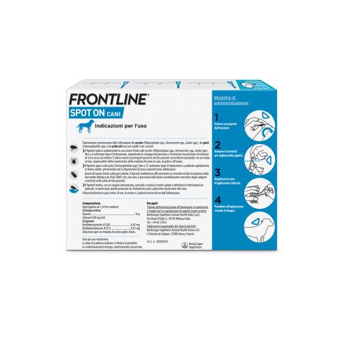 Frontline Spot On cani 10-20kg 3pipette