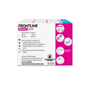 Frontline TRI ACT cani taglia media 10-20kg 6 pipette 2