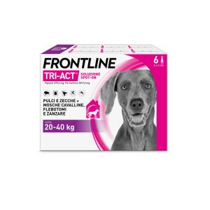 Frontline TRI ACT cani taglia grande 20-40kg 6 pipette