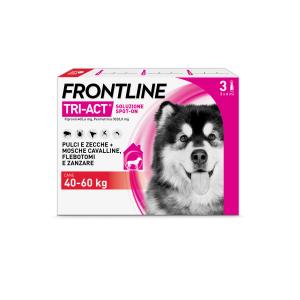 Frontline TRI ACT cani taglia maxi 40-60kg 3 pipette