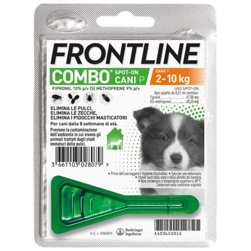 Frontline Combo cani taglia piccola 2-10kg 1 pipetta