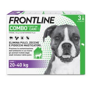 Frontline Combo cani taglia grande 20-40kg 3 pipette