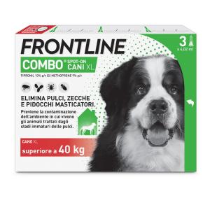 Frontline Combo cani taglia maxi oltre 40kg 3 pipette