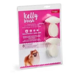 Kelly Brush 8 Spugnette Abrasive Oral Care Tg. " S "