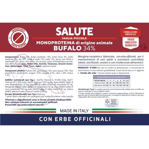 Vetline Cane Salute Mini Bufalo
