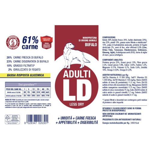 Vetline Cane Adulto LD Bufalo
