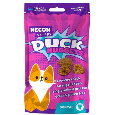 Necon Duck Nuggets Gatto Dental 85gr