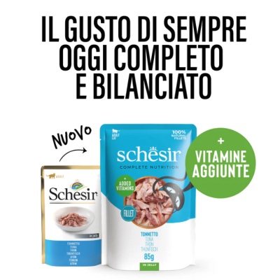Schesir Gatto Tonnetto in jelly Busta...