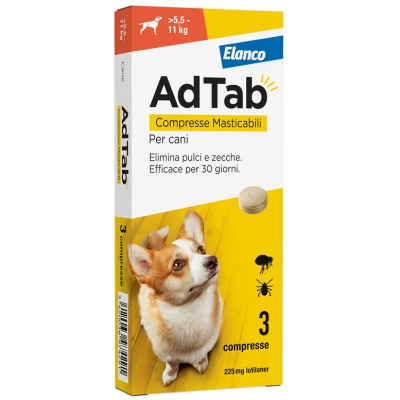 AdTab Cane 5,5-11 kg 3 Compresse