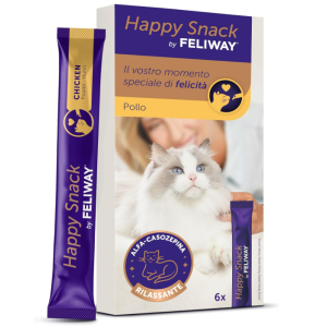 Feliway Happy Snack gatto Pollo 6pz