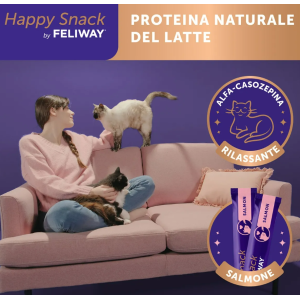 Feliway Happy Snack Salmone 6 stick 2