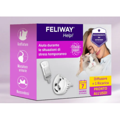 Feliway help diffusore e ricarica