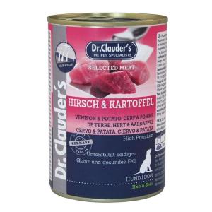Dr. Clauder's cane selected meat adulto agnello e mela lattina 400 gr