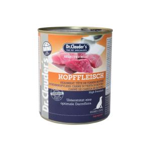 Dr. Clauder's cane selected meat adulto guanciale di manzo lattina 400 gr