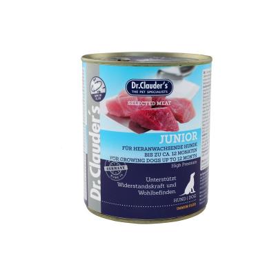 Dr. Clauder's cane selected meat junior lattina 400 gr