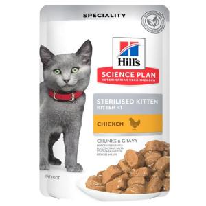 Hill's Gatto Science Plan Kitten Sterilizzato Pollo Busta 85 gr