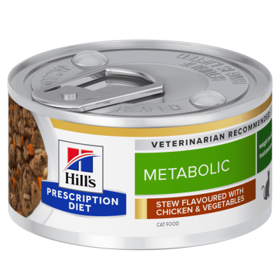Hill's Prescription Diet Gatto Metabolic Spezzatino 82 Gr
