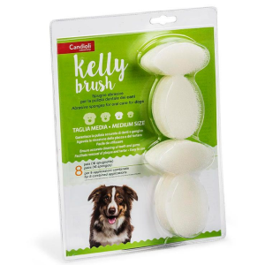 Kelly Brush 16 Spugnette Abrasive Oral Care Tg. " M"