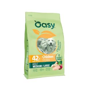 Oasy Cane Adulto Original Formula Medium e Large Pollo 2 kg