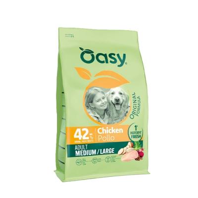 Oasy Cane Adulto Original Formula Medium e Large Pollo 2 kg