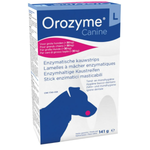Orozyme Cane Strisce enzimatiche masticabili tg. L