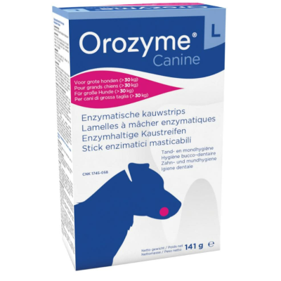 Orozyme Cane Strisce enzimatiche masticabili tg. L