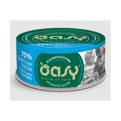 Oasy Gatto MORE LOVE Tonno & Zucca 70 Gr