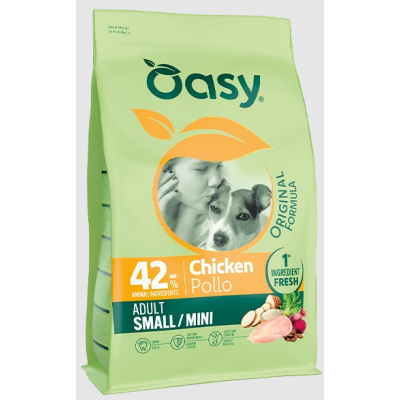Oasy Cane Adulto Original Formula Small e Mini Pollo