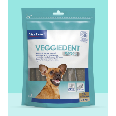 Veggiedent Fresh tg XS 15pz
