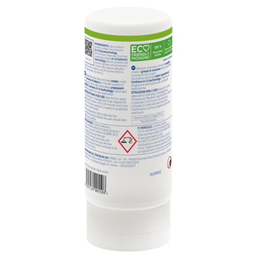 Sebolytic Shampoo dermatologico per cani e gatti con cute grassa 250ml