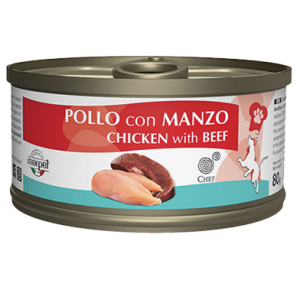 Marpet Gatto Adulto pollo e manzo lattina 85 gr