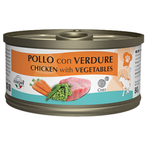 Marpet Gatto Adulto pollo e verdure lattina 85 gr