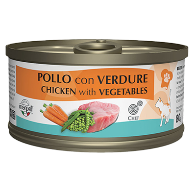 Marpet Gatto Adulto pollo e verdure lattina 85 gr