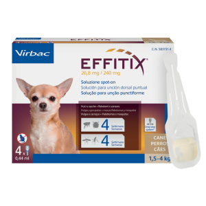 Effitix Cane sotto i 4