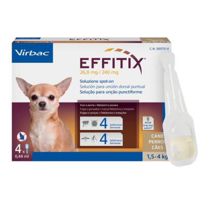 Effitix Cane sotto i 4