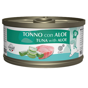Marpet Gatto Adulto tonno e aloe lattina 85 gr