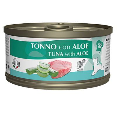 Marpet Gatto Adulto tonno e aloe lattina 85 gr