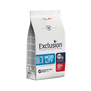 Exclusion Cane Monoprotein Veterinay Diet Mobility Adulto Medium&Large Maiale&Riso