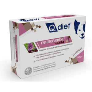 Q.diet Cane Enteroflorene Ultra 15CPR