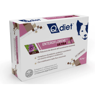 Q.diet Cane Enteroflorene Ultra 15CPR