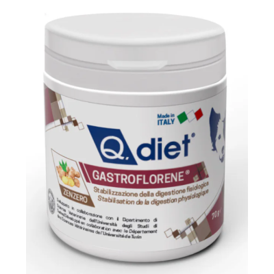 Q.diet Cane Gastroflorene Granulare 70 gr