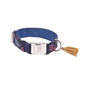 Ferribiella collare regolabile Kami 2,5cm x 22-35 cm Blu
