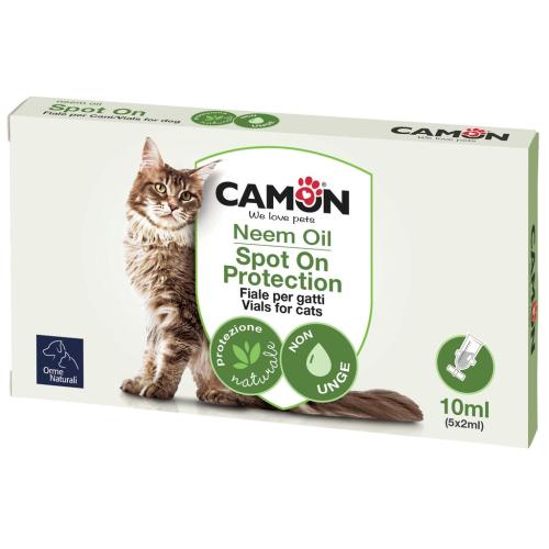 Camon Spot-On Fiale Olio di Neem per Gatto cf. 5x2ml