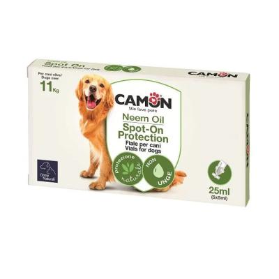 Camon Spot-On Fiale Olio di Neem per Cani Grandi cf. 5x5ml