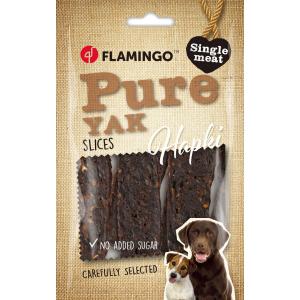 Flamingo Hapki Pure Snack Per Cane Fettine di Yak 85 gr 2