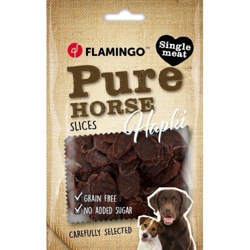 Flamingo Hapki Pure Snack Per Cane Monetine di Cavallo 85 gr