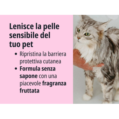 Allerderm shampoo pelle sensibile cane e gatto